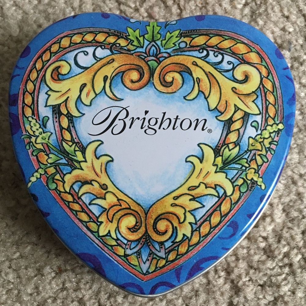 Brighton Heart-Shaped Mini Tin